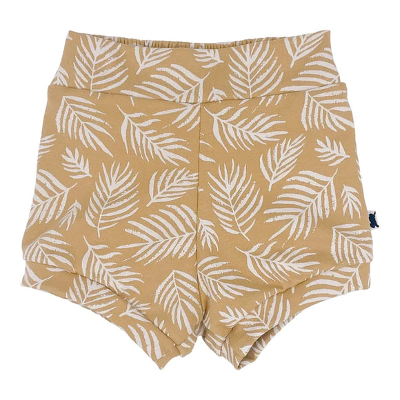 Little and Lively High Waisted Shorts Palm Fronds