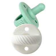 Sweetie Soother™ Pacifier Sets (2-pack)  Mint + White Cables