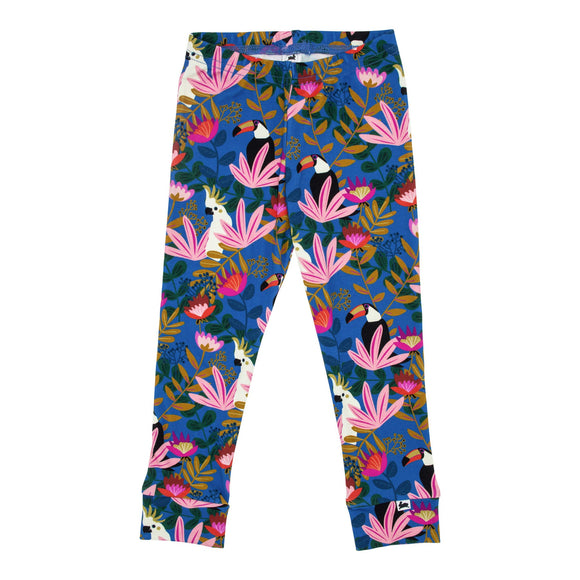BABY/KID'S/YOUTH BAMBOO/COTTON LEGGINGS | PARADISE FLORAL